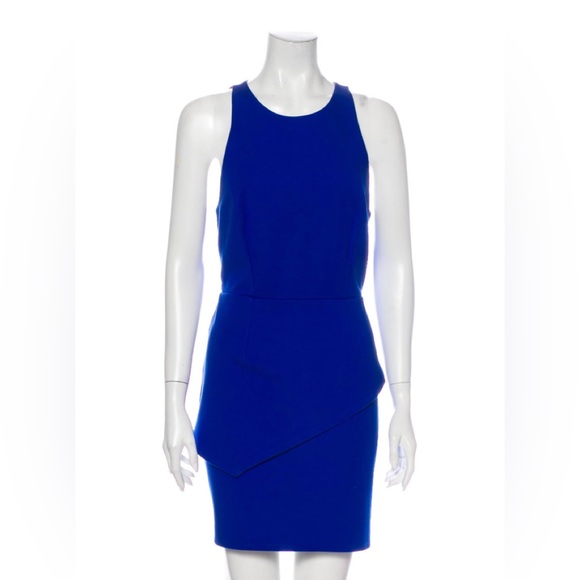 Halston Heritage Dresses & Skirts - NWT halston heritage blue crew neck dress size L:10